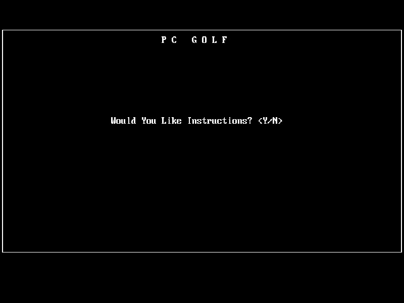 PC Golf